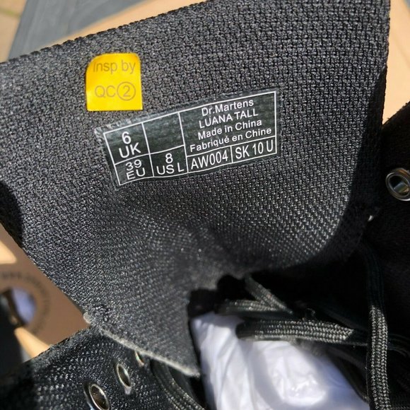 Dr. Martens Luana 14-eye Side-Zip Boot LAST ONE - Picture 11 of 13